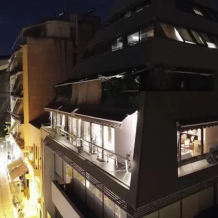 Modern Loft Build On Acropolis Ruins, Free Parking * Athens