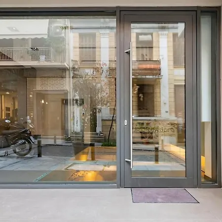 Modern Loft Build On Acropolis Ruins, Free Parking Apartment Athens