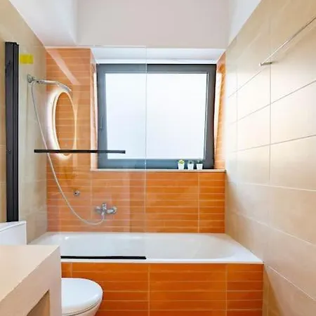 Modern Loft Build On Acropolis Ruins, Free Parking Apartment Athens