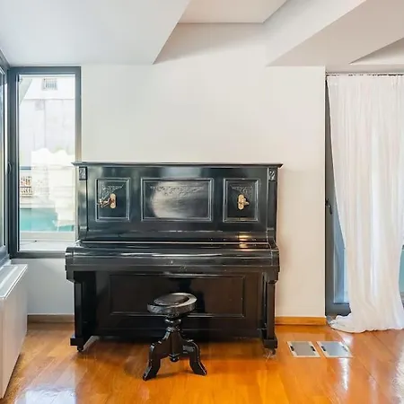 Apartment Modern Loft Build On Acropolis Ruins, Free Parking Athens