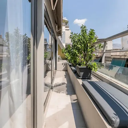 Apartment Modern Loft Build On Acropolis Ruins, Free Parking Athens